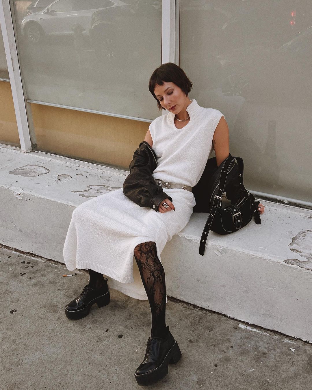 alyssainthecity / HOBO BROCLE [DENIM BLACK]