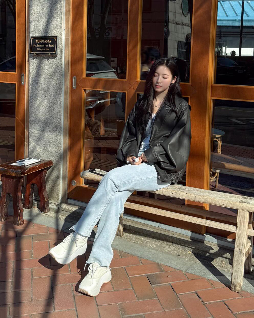 OH MY GIRL ARIN / BOAT SNEAKERS [WHITE]