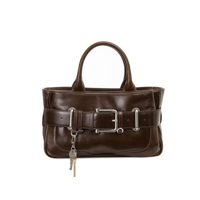 OSOI Tote Brocle Mini Marrone