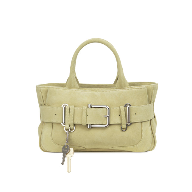 OSOI Tote Brocle Mini Suede Butter