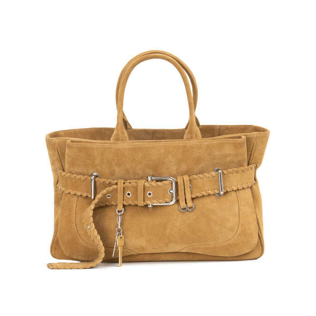 OSOI Tote Brocle Toffee Fringe