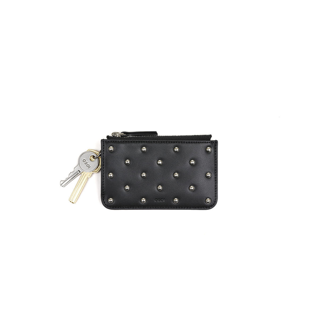 CARD HOLDER WALLET [ BLACK STUD ]