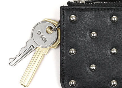 CARD HOLDER WALLET [ BLACK STUD ]