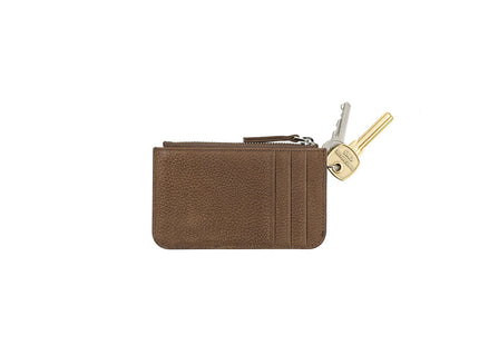 CARD HOLDER WALLET [ NUBUCK BROWN ]