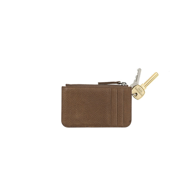 CARD HOLDER WALLET [ NUBUCK BROWN ]
