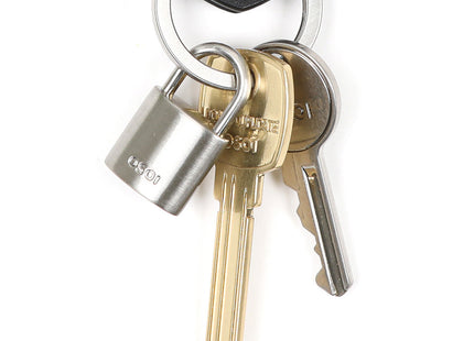 HEART FLAT KEY RING [ BLACK ]