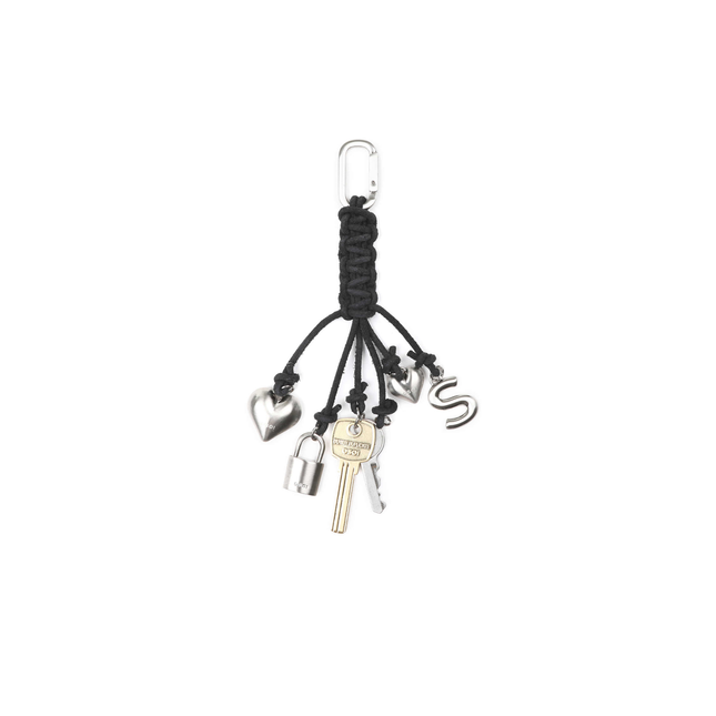 ROPE KEY RING [ CHARCOAL ]