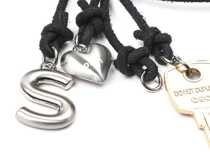 ROPE KEY RING [ CHARCOAL ]