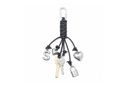 ROPE KEY RING [ GREY ]