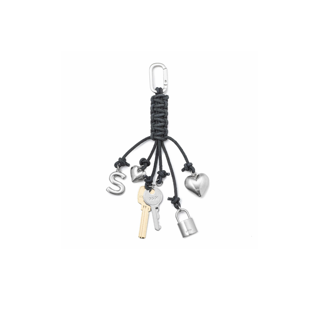 ROPE KEY RING [ GREY ]