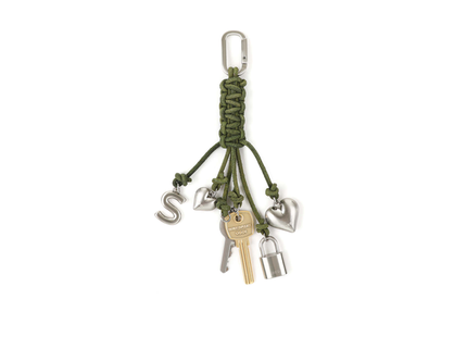 ROPE KEY RING [ KHAKI ]