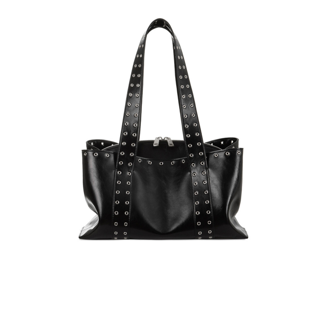SHELL DUFFEL [ BLACK EYELETS ]