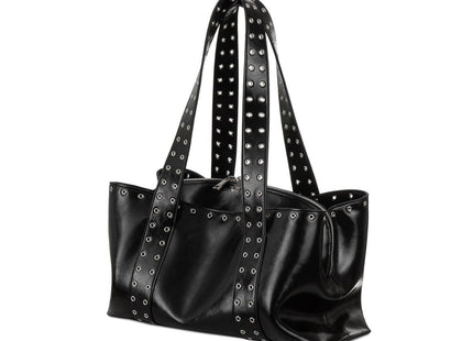 SHELL DUFFEL [ BLACK EYELETS ]