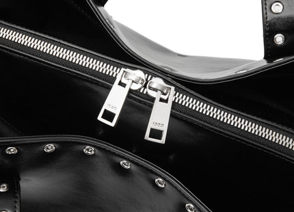 SHELL DUFFEL [ BLACK EYELETS ]