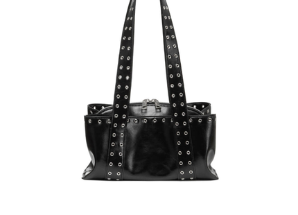 SHELL DUFFEL MINI [ BLACK EYELETS ]