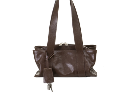 SHELL DUFFEL MINI [ POLISH WOOD ]