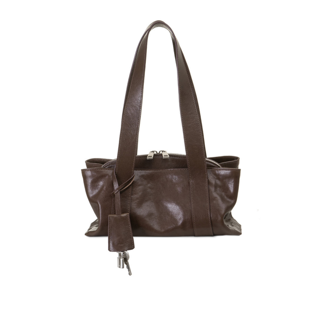 SHELL DUFFEL MINI [ POLISH WOOD ]