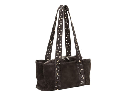 SHELL DUFFEL MINI [ SUEDE MOCHA EYELETS ]