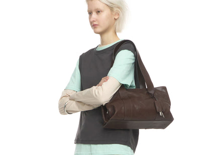 SHELL DUFFEL [ POLISH WOOD ]