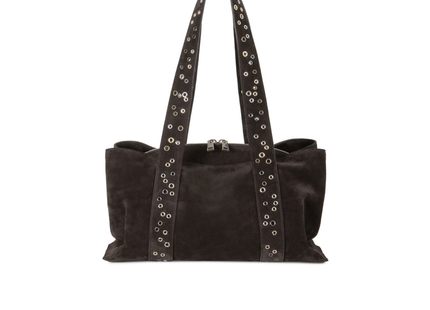 SHELL DUFFEL [ SUEDE MOCHA EYELETS ]
