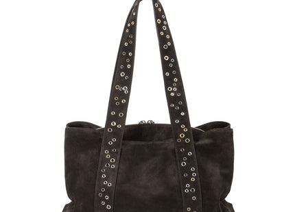 SHELL DUFFEL [ SUEDE MOCHA EYELETS ]