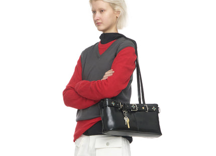 SHOULDER BROCLE [ BLACK GEMSTONE ]