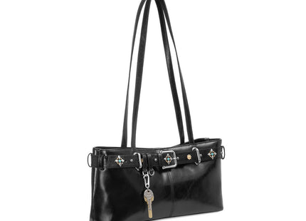 SHOULDER BROCLE [ BLACK GEMSTONE ]