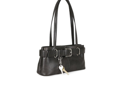 SHOULDER BROCLE MINI [ STAIN BROWN ]