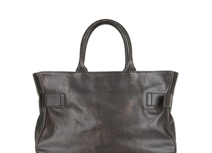 TOTE BROCLE [ STAIN BROWN ]