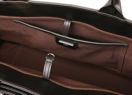 TOTE BROCLE [ STAIN BROWN ]