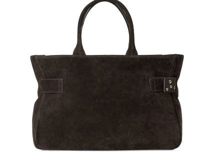 TOTE BROCLE [ SUEDE MOCHA EYELETS ]