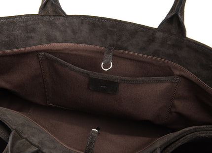 TOTE BROCLE [ SUEDE MOCHA EYELETS ]